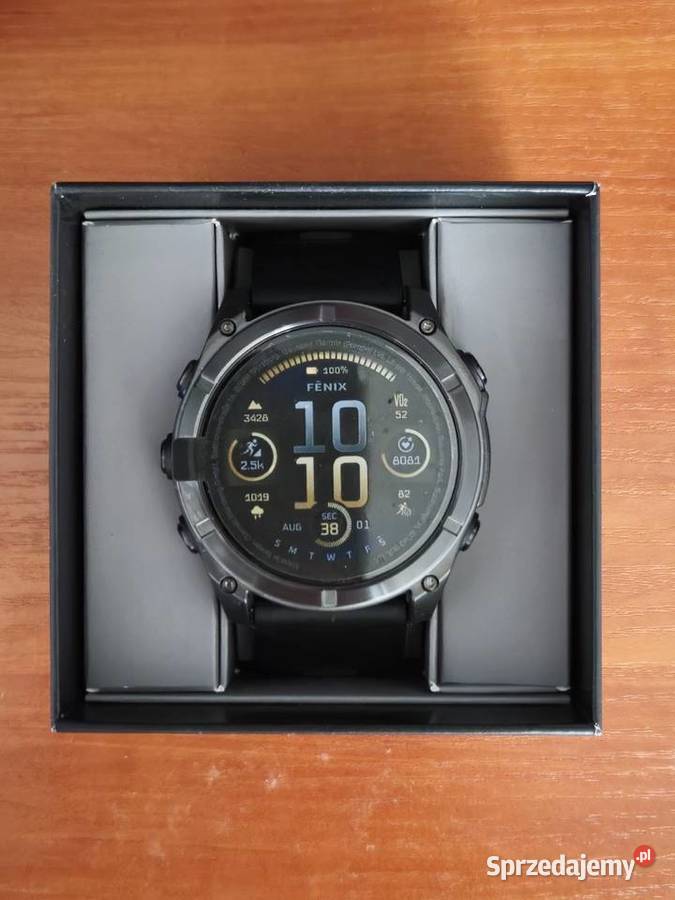 Garmin 8 Amoled Sapphire 51 DLC Titanium Męskie Zegarki Poznań