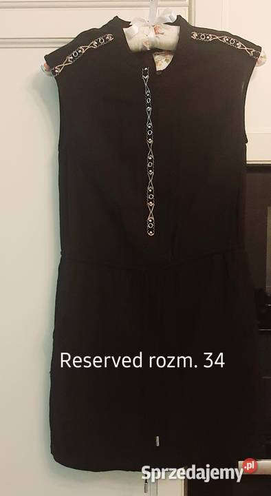 Sukienka czarna Reserved XS34 Sprzedam Warszawa