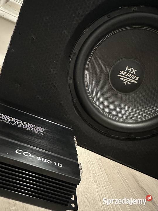 Zestaw wzmacniacz tuba subwoofer CO6501 AUDIO pomorskie Nowy Dwór Gdański