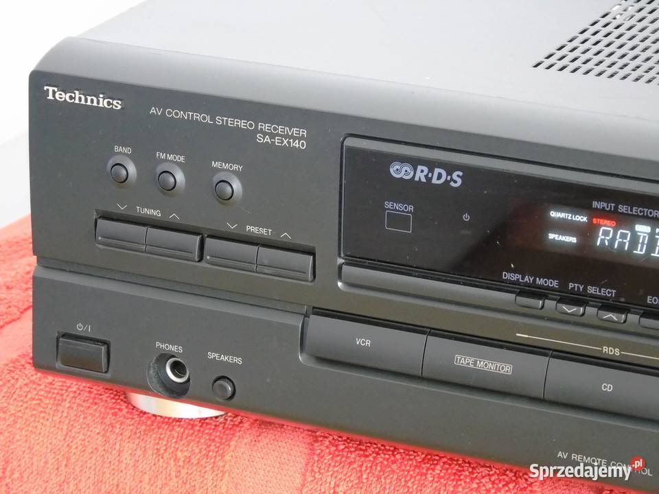 Wzmacniacz z radiem Technics SAEX140 mocny i sprzedam