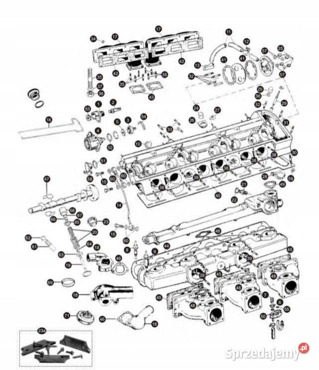 PROWADNICA ZAWORU JAGUAR XK 34 38 C26194 osobowe