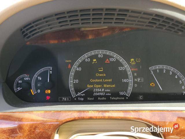 MERCEDESBENZ S 550 4MATIC 2010 z USA Warszawa