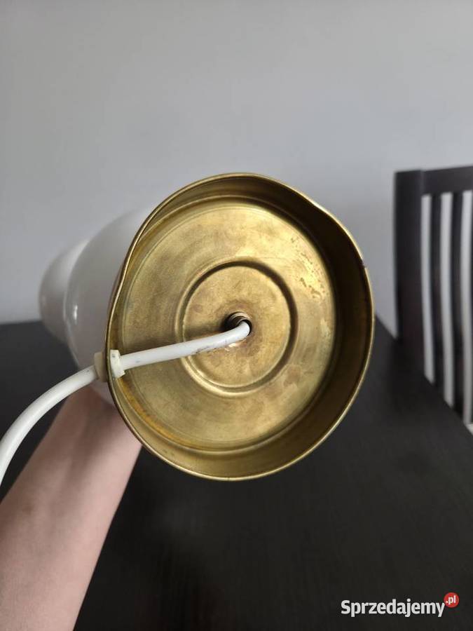 Lampa ceramika vintage Poznań