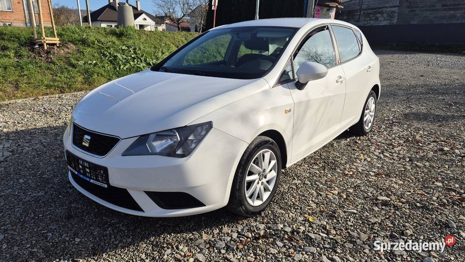 IBIZA 10 75 MPI OPŁACONY BEZWYPADKOWY biały Rzeszów