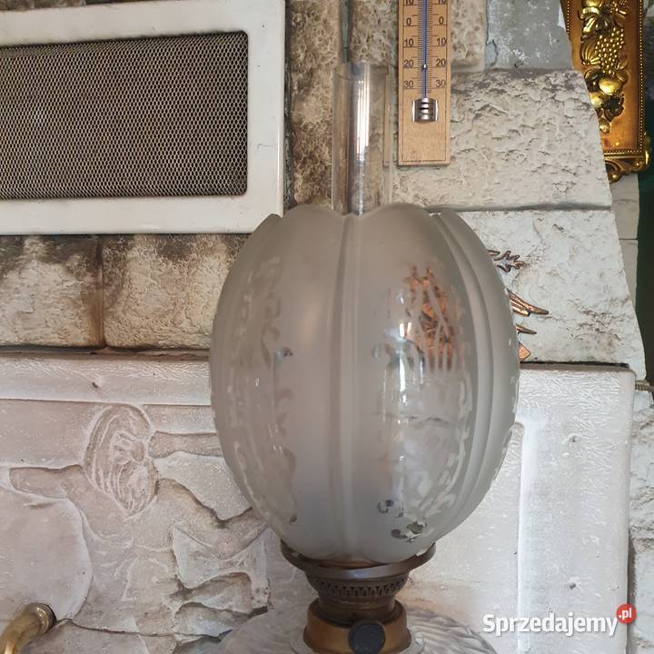 Sprawnastara lampa naftowa z XIX wieku dolnośląskie Wrocław sprzedam