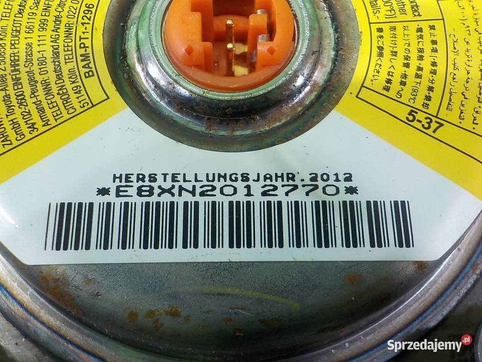 PEUGEOT 2008 I 16 BHDI 16r 5D AIRBAG poduszka Suków