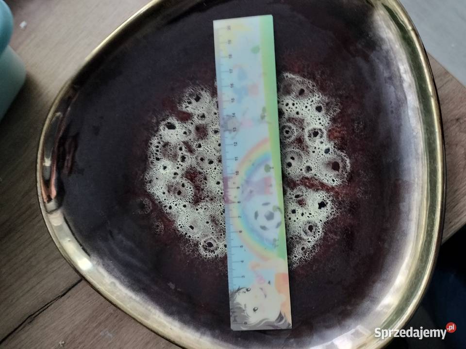 Duża ceramiczna patera trójkątna