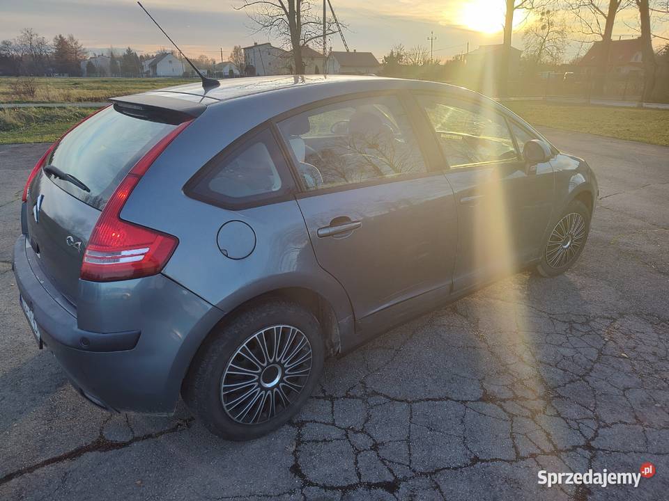 Citroen C4 2004 16 HDI 109 szary małopolskie Bobrek sprzedam