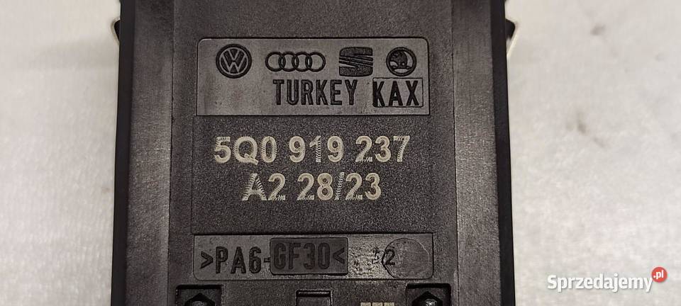 VW TIGUAN II PRZEŁĄCZNIK AIRBAG 5Q0919237