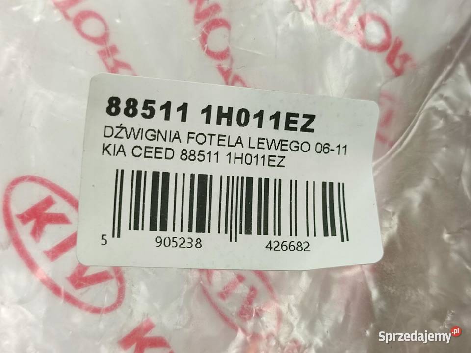 DŹWIGNIA FOTELA LEWEGO KIA SPORTAGE 20072010