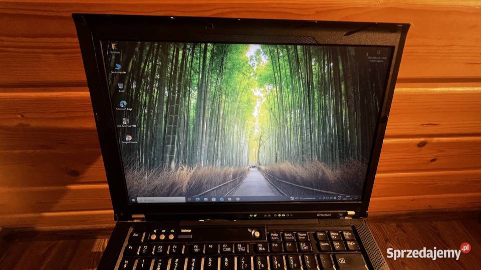 Lenovo T61 Intel Core 2 DUO T81002120SSD SPRAWNY Goleniów