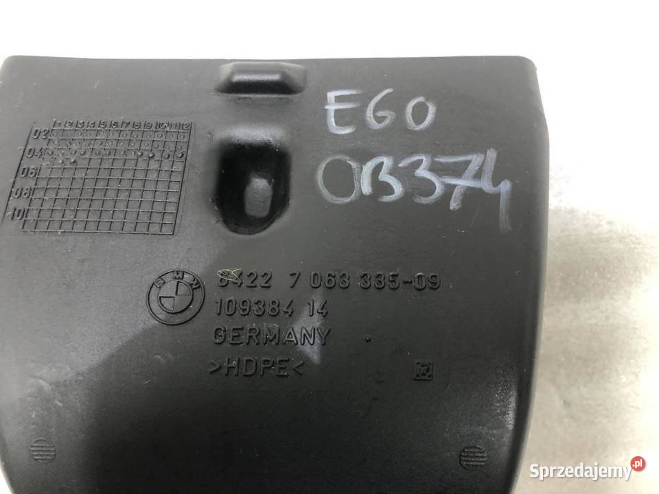 KANAŁ DOLOT POWIETRZA 7063335 BMW E60 E61 osobowe wielkopolskie