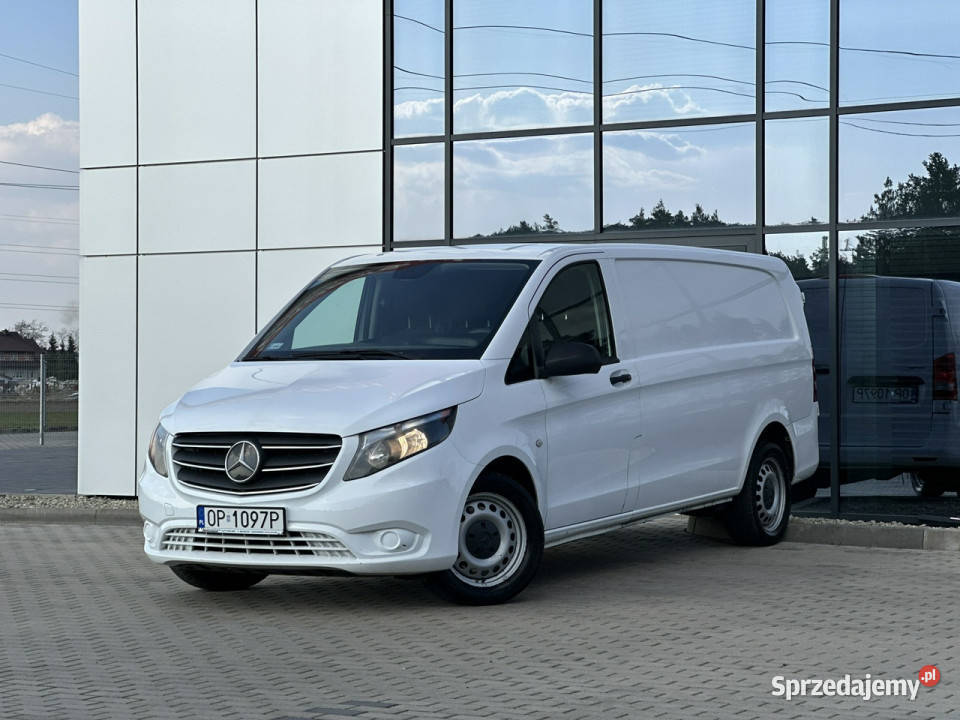 Mercedes Vito LONG 1Rej 2021r 1ręka SalonPL biały Mercedes-Benz Kąty Opolskie