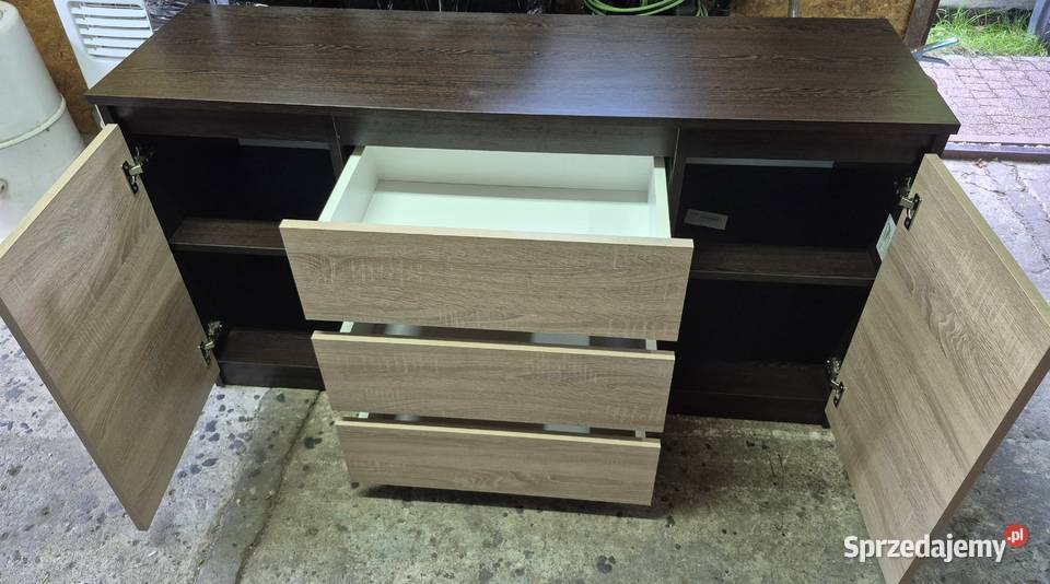 Komoda wenge sonoma 139 139cm Łódź