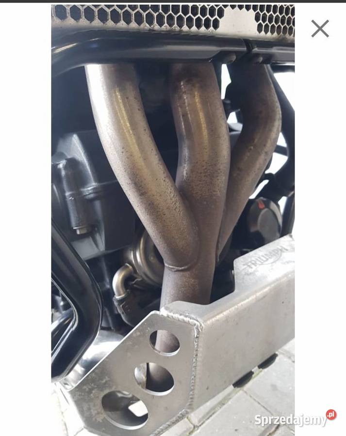 TRIUMPH TIGER 800 XC kolektory wydechowe wydech Układ wydechowy Lwówek sprzedam