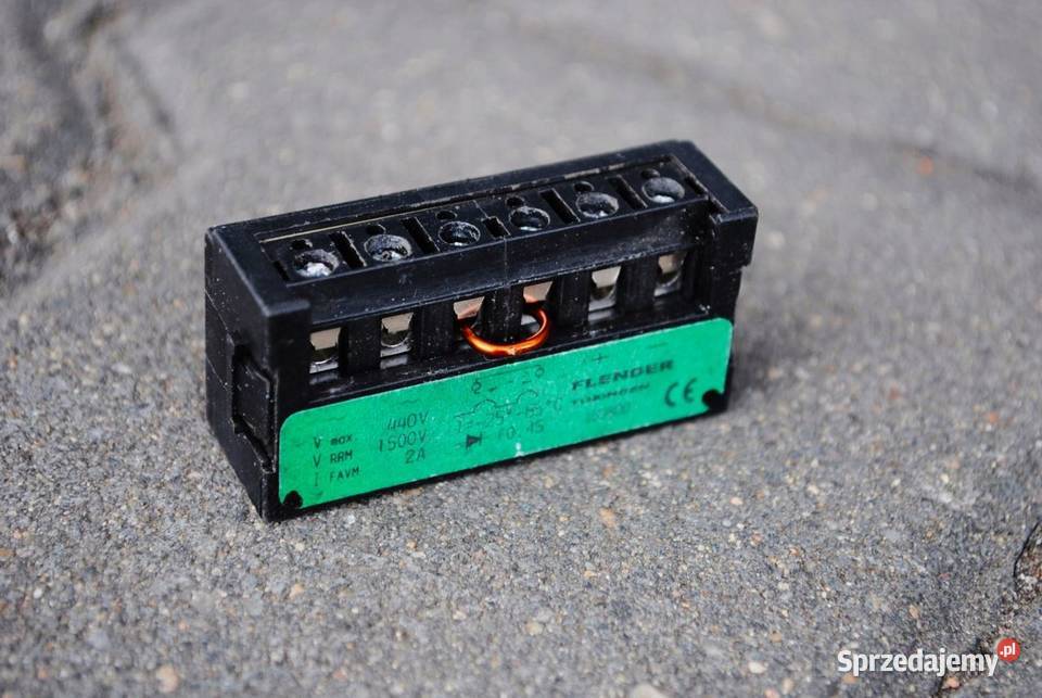 Kostka prostownicza FLENDER do hamulca 230V typ lubuskie