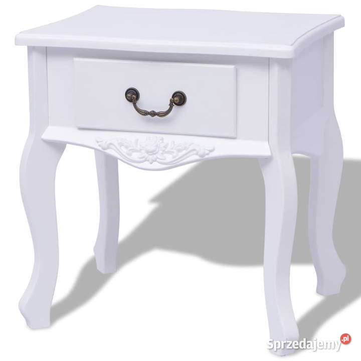 Szafka nocna 2 MDF biała WM242750 mazowieckie Warszawa