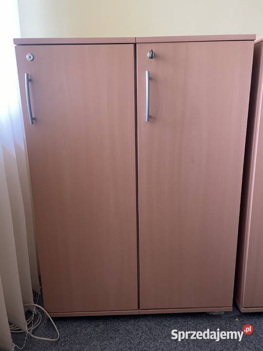 Komoda jasny brąz zamykana śląskie Tychy
