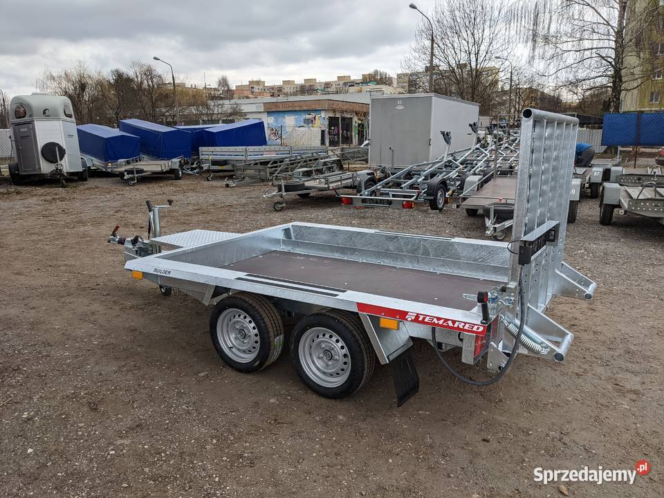 Przyczepa TEMARED BUILDER 3 2615 pod koparkę Pozostałe Lublin