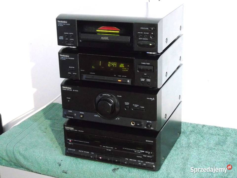 Wieża Technics SE CH50 sprawna ładna i mocna podkarpackie Jasło