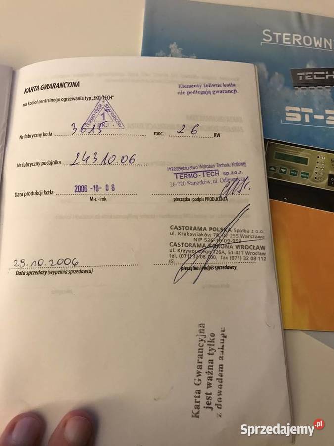 piec na ekogroszek 26KW Dom i Ogród Wrocław