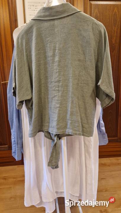 Koszula Collection L XL nowa z metką lniana Lublin sprzedam