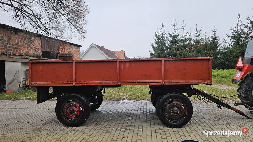 Przyczepa Sanok D 3 wywrotka Przyczepy rolnicze Jarocin sprzedam