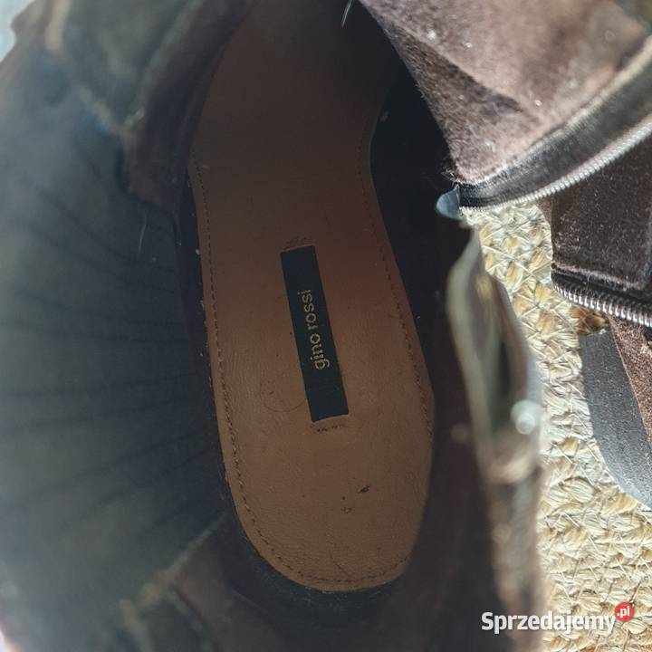 Botki skorzane sprzedam