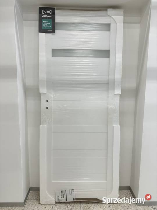 Drzwi białe Porta Verde prawe 80 Chojnice