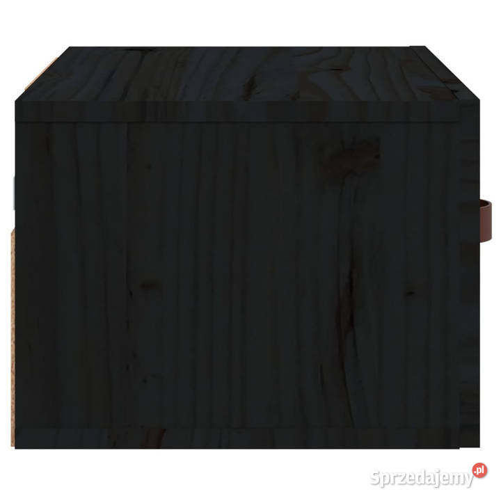 Szafka nocna wisząca 40x295x22 czarna WM820994 Warszawa