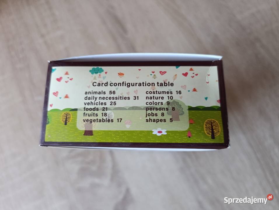 KinderSpeech Karty ze słowami wspierające rozwój Edukacyjne Kwidzyn sprzedam