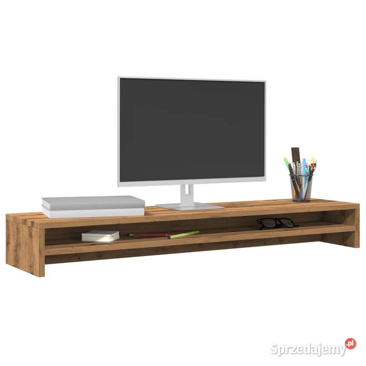 Podstawka pod monitor dąb artisan 100x24x13 Warszawa sprzedam