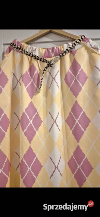 Made In Italy Spódnica Romby Żółta 95viskoza Poznań