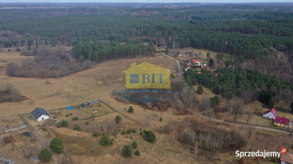 Działka 3412 m2 Jeziorem Krosino polna Głęboczek