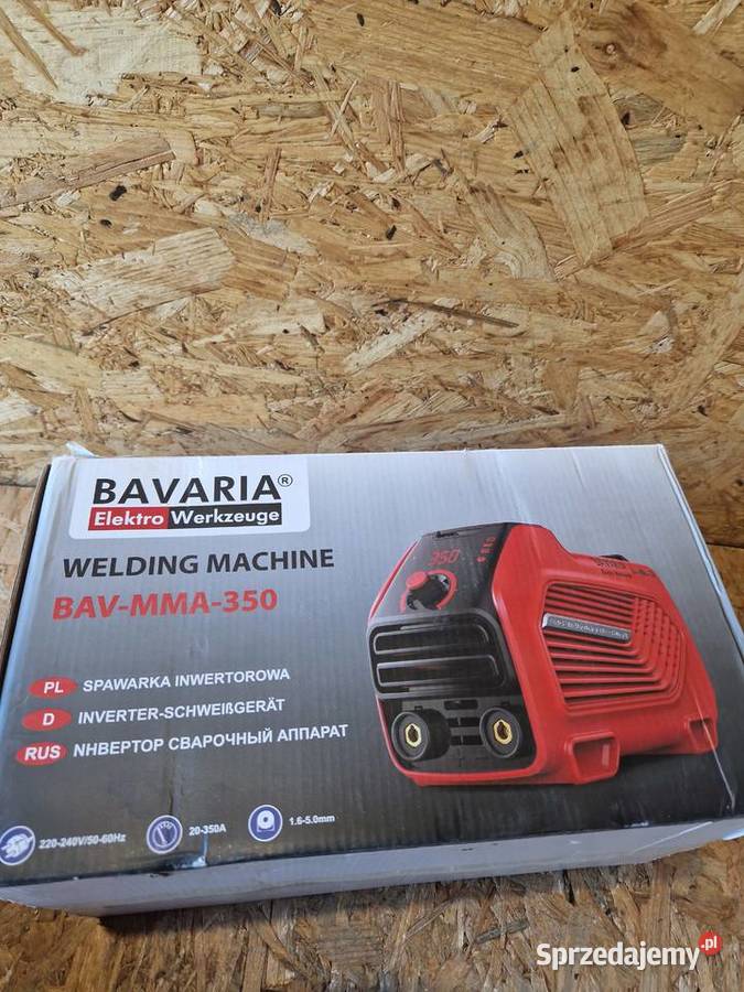 Bavaria Spawarka inwertorowa MMA LCD 350 A Głogowa