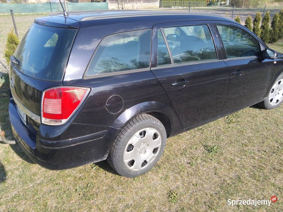 Opel astra H czarny Niedzieliska