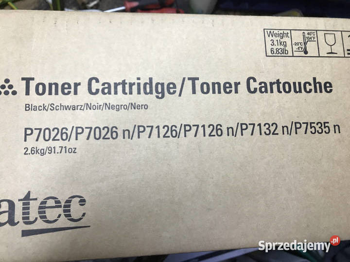 Toner Nashuatec P7026 DT36BLK400791 oryginał Pozostałe Wałbrzych