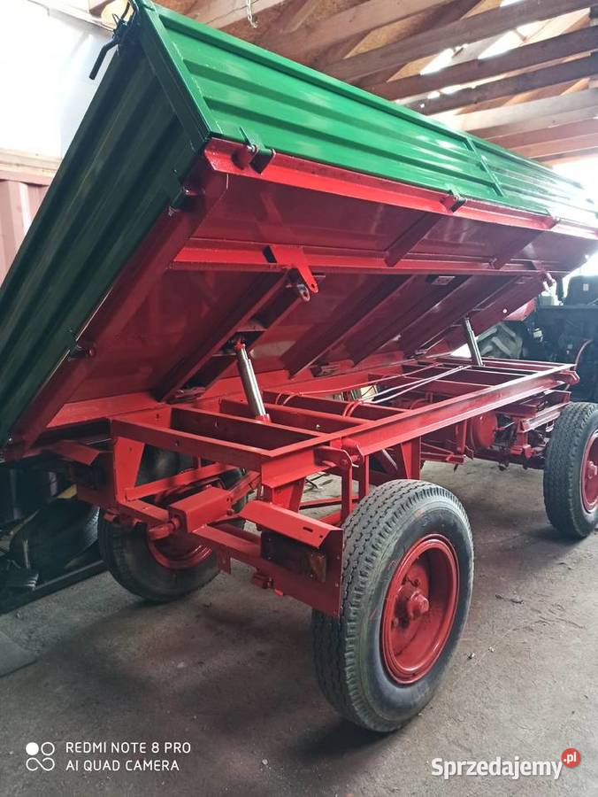 Przyczepa D 732 warmińsko-mazurskie Rokitnik