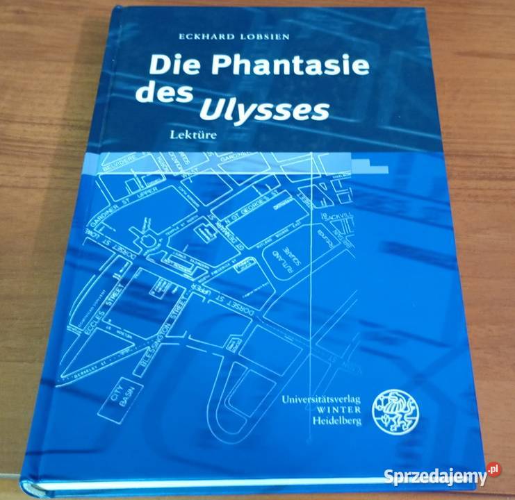 Die Phantasie des Ulysses Lektre Lobsien Eckhard Gdańsk sprzedam
