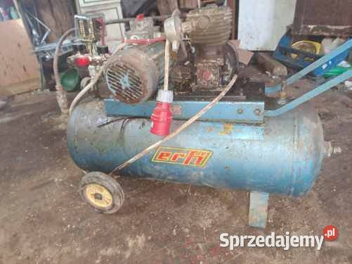 Sprężarka 100 litrow sprawna lecz do lekiej