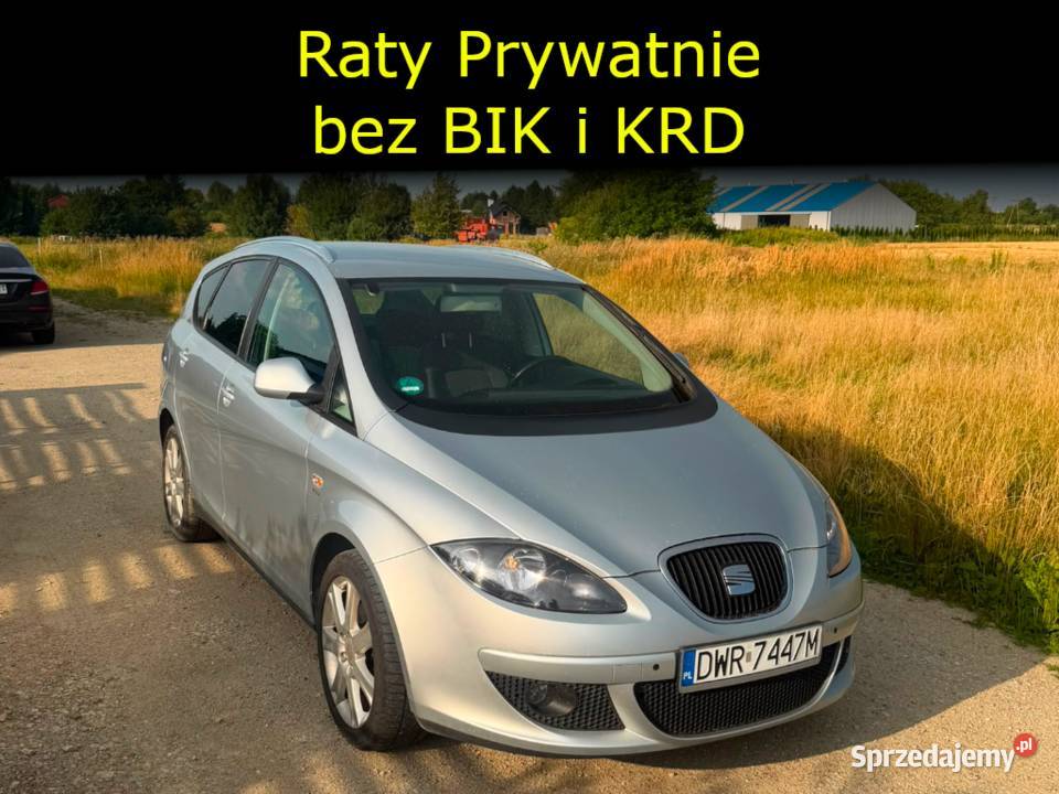 Seat Altea XL Raty Prywatnie Czujniki Parkowania Rok produkcji 2009 dolnośląskie Wrocław