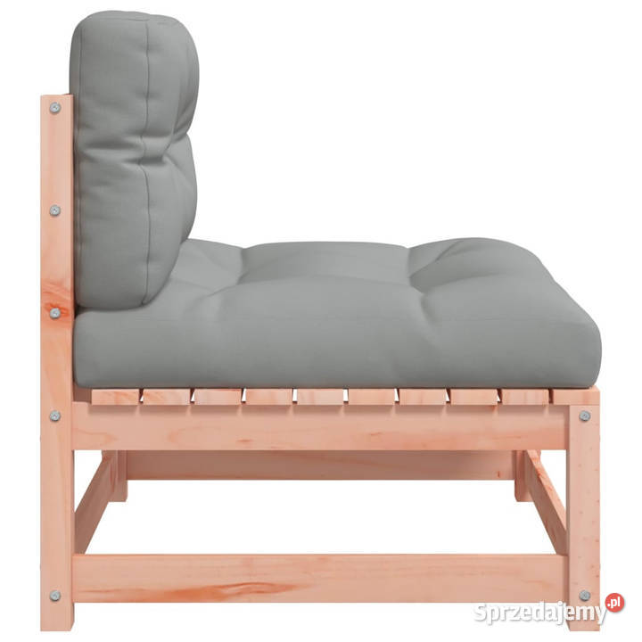 Ogrodowa sofa bez podłokietników z poduszkami Warszawa