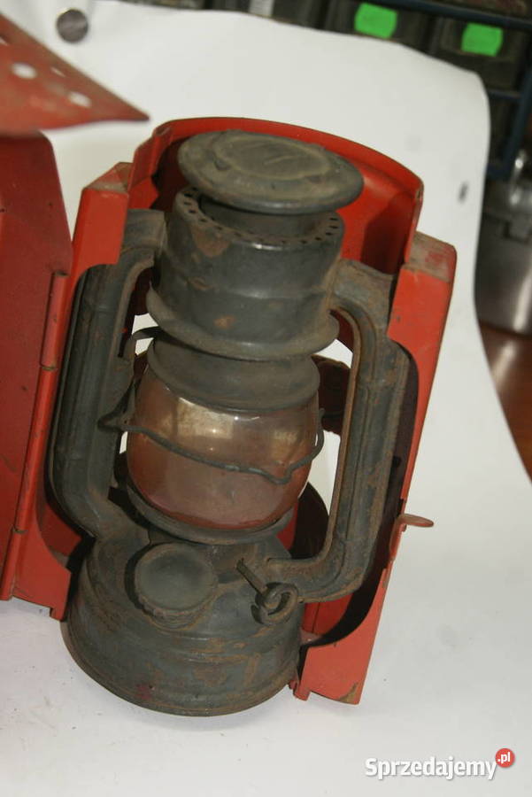 TRÓJKĄT OSTRZEGAWCZY LAMPA NAFTOWA FROWO Rybnik