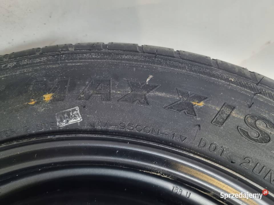 KOŁO DOJAZDOWE Peugeot 207 dojazdówka 12580 R15 Samochodowe lubelskie Chełm