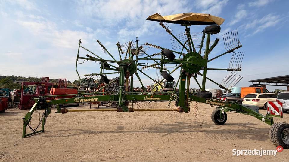 Zgrabiarka Krone Swadro 810 2008 r stan Baszków