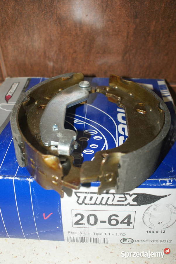2064 TOMEX brakes SZCZĘKI HAMULC FIAT PUNTO 9399 osobowe Białobrzegi