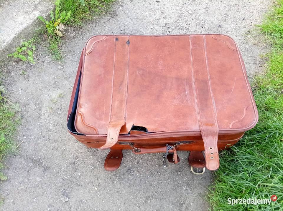 walizka Vintage PRL Pozostałe pomorskie