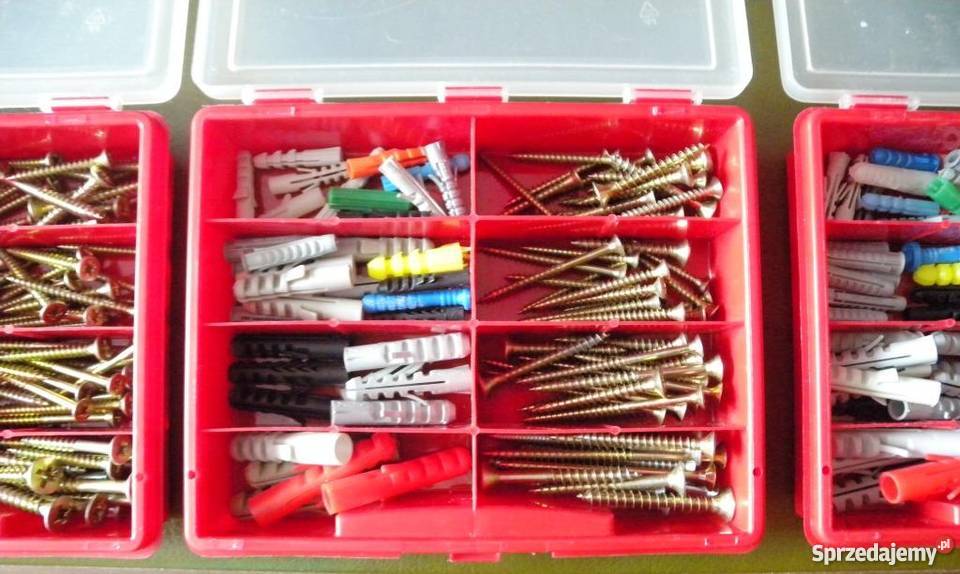 ZESTAW DOMOWY KOŁKI I WKRĘTY