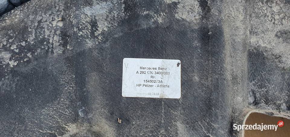 MERCEDES GLE W292 COUPE NADKOLE PRAWY TYŁ nadkola Karoseria Trzciel sprzedam