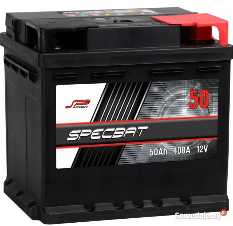Akumulator 50Ah 400A SPECBAT osobowe Poznań